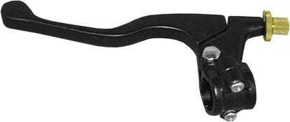 Picture of Handlebar Lever Assembly Left Hand Black Short No Mirror Boss