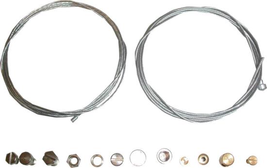 Picture of Cable Inner Repair Kit for Throttle & Clutch with Assorted Nipples