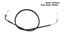Picture of Choke Cable Suzuki GSF1200 Bandit 96-00, GSF400 91-96