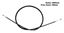 Picture of Choke Cable for 1988 Yamaha XV 750 U Virago