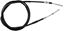 Picture of Rear Brake Cable for 1988 Yamaha CG 50 U Jog (E/Start)