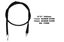 Picture of Speedo Cable for 1982 Honda C 50 LAC
