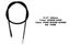 Picture of Speedo Cable Honda CB100N, CB12T, MB50