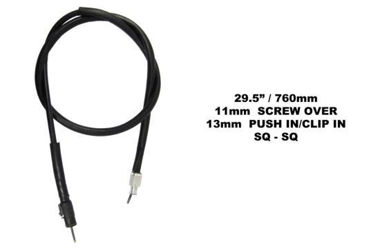 Picture of Speedo Cable Honda CBR125R 04-10 pushin with clip