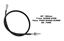 Picture of Speedo Cable Kawasaki KLX250, KLX650