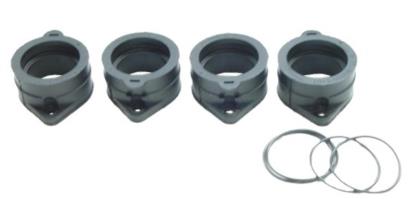 Picture of Carburettor to Cylinder Head Inlet Rubbers Kawasaki ZRX1100 97 CHK-16 (Per 4)