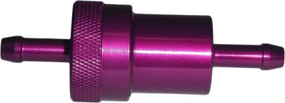 Picture of Fuel Fuel/Fuel/Petrol Filter 6mm Anodised Aluminium Purple