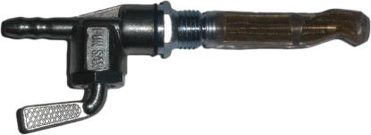 Picture of Fuel/Petrol Fuel Tap CZ 14mm 1.5mm Screw In Right hand outlet on & off