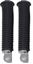 Picture of Footrests Harley Davidson FXWG, FXST Black Ribbed Rubber Type (Pair)