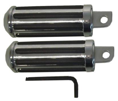 Picture of Footpegs Rider Rail Style with Male Mounts for Highway Bars (Pair)