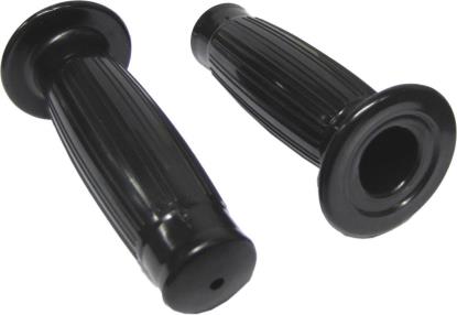 Picture of Grips OGK British Style Black to fit 1"Handlebars (Pair)