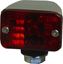 Picture of Marker Light Chrome Mini with Red Lens