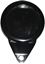 Picture of Tax Disc Holder Round Black Anodised