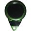 Picture of Licence Tax Disc Holder Service Round Green Anodised
