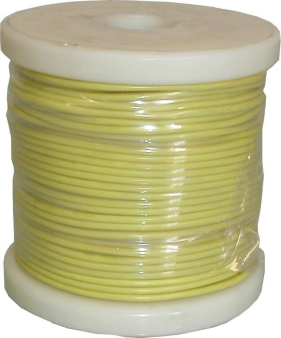Picture of Single Electrical Cable Yellow OD 2.50mm