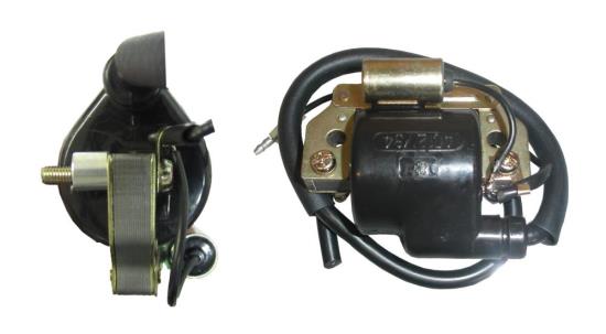 Picture of Ignition HT Coil 12v AC With Condensor Single Wire (60mm)
