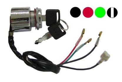 Picture of Ignition Switch Universal 4 wire held on with nut