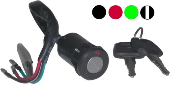 Picture of Ignition Switch Honda MT50, CG125E, H100 80-94 (4 Wires)