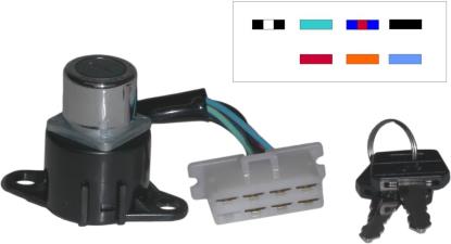 Picture of Ignition Switch Honda C90ZZ 79-84 (7 Wires)