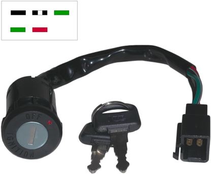 Picture of Ignition Switch Honda C90 Cub 93-03 (5 Wires)