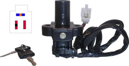 Picture of Ignition Switch for 1991 Honda XRV 750 M Africa Twin (RD04)