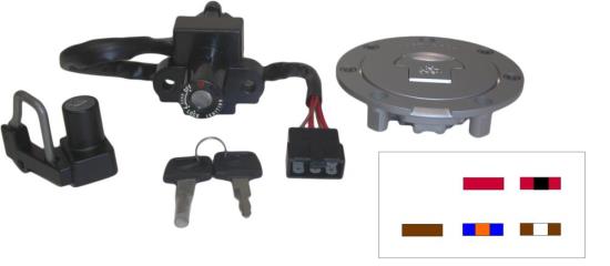 Picture of Ignition Switch Lock Set Honda (MZ2)