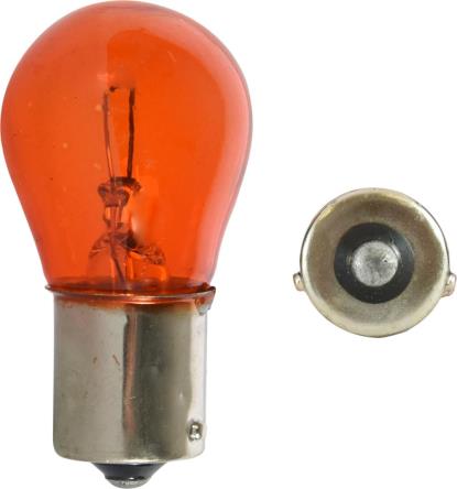 Picture of Bulbs BAX15s 12v 10w Indicator Amber with off set pins Large (Per 10)