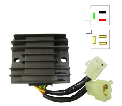 Picture of Regulator/Rectifer 6 Wire (3 Yellow,1 Red, 1 Green & 1 Black