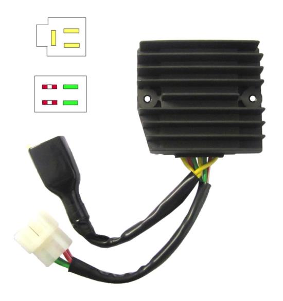 Picture of Regulator/Rectifier for 1986 Honda VFR 750 FG (RC24)