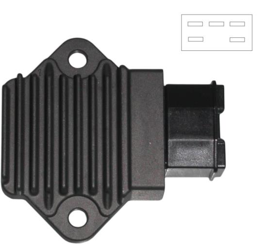 Picture of Regulator/Rectifier for 1974 Honda CB 500 T (Twin)