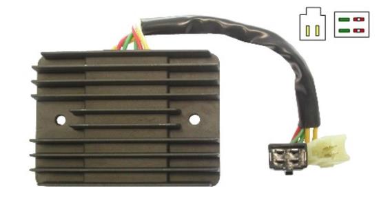 Picture of TourMax Regulator / Rectifier Ducati & Late Laverda SH673-12 6 Wires