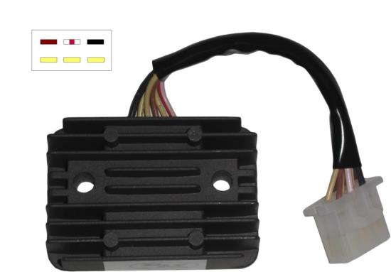 Picture of Regulator/Rectifier for 1981 Kawasaki (K)Z 550 C2 LTD