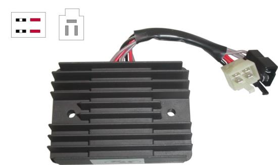 Picture of TourMax Regulator / Rectifier Suzuki TL1000 R/S SH579A-12 RGU-303