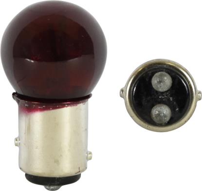 Picture of Bulbs Stop+Tail Red 12v 23/8 with Small Head (Per 10)