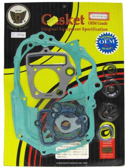 Picture of Full Set Honda Style Lay Down Engine 110cc(Metal Head Gasket