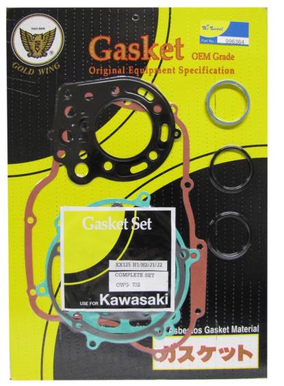 Picture of Full Gasket Set Kit Kawasaki KX125H1, H2 90-91