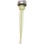 Picture of Oil Dipstick Chrome Head 125mm Long inc 18mm dia thread