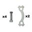 Picture of Rear Sprocket Bolt & Tab Set fits 0458 Sprockets 55mm Ctr, 8mm x 35mm