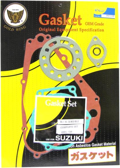 Picture of Full Gasket Set Kit Suzuki RM80XG, XH, XJ 86-88