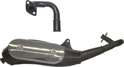 Picture of Exhaust Complete for 1995 Piaggio NRG (50cc) (L/C)