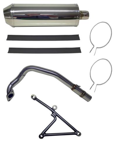 Picture of Exhaust PGO G-Max 125,150 Stainless Steel