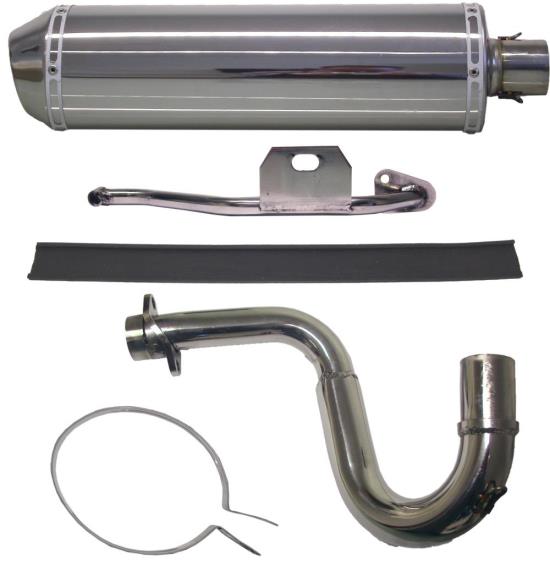 Picture of Exhaust Complete for 1987 Honda CN 250 H (Fusion/Helix/Spazio)