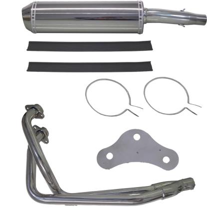 Picture of Exhaust Honda FJS600 Silverwing 2001-2005 Stainless Steel