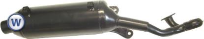 Picture of Exhaust Complete for 2000 Suzuki AY 50 WR-Y Katana (L/C)