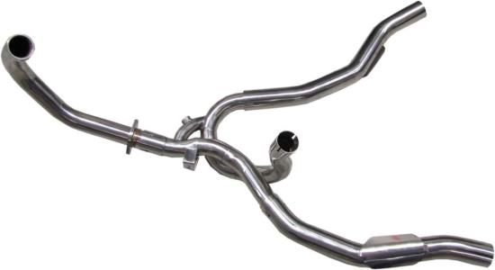 Picture of Exhaust Down Pipes Stainless Suzuki SV1000 (Set)