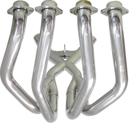 Picture of Exhaust Down Pipes Stainless Suzuki GSX1300R 1999-2003 (Set)