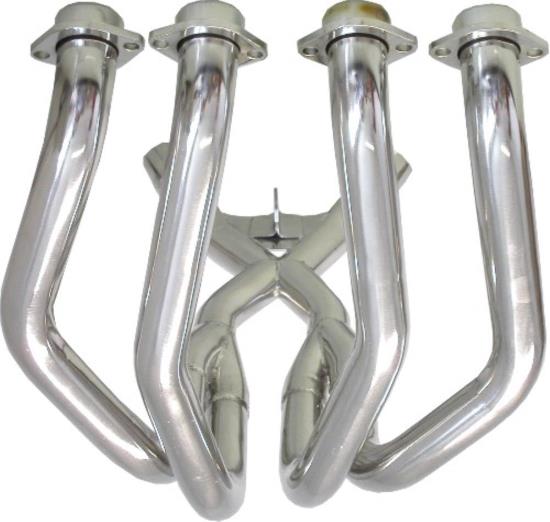 Picture of Exhaust Downpipes for 2007 Suzuki GSX 1300 R-K7 Hayabusa (1st Gen)