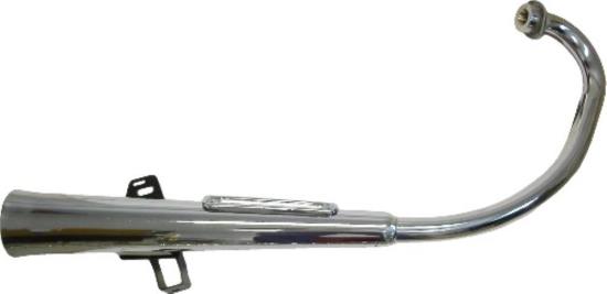 Picture of Exhaust Complete for 1986 Yamaha SR 125 SE (Front & Rear Drum)