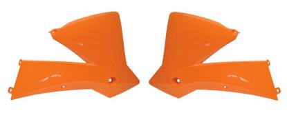 Picture of Radiator Scoops Orange KTM 2+4 Stroke EXC 01-02