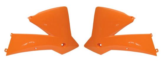 Picture of Radiator Scoops Orange KTM 2+4 Stroke EXC 01-02